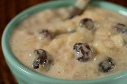 Simple Brown Rice Pudding (clean eating)!