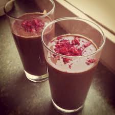 Chocolate Raspberry Protein Shake